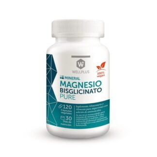 Magnesio bisglicinato pure (120Cap) Wellplus