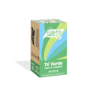 Té Verde Lima Sin Stevia (20B) Sweetea