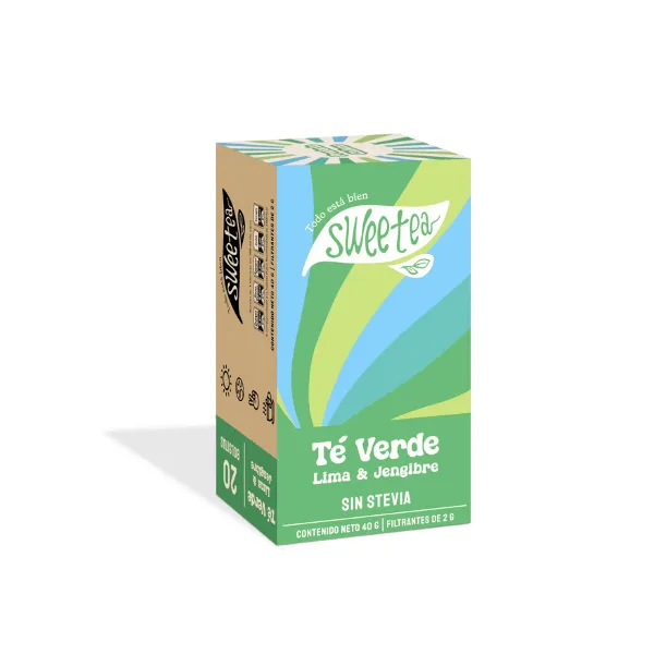 Té Verde Lima Sin Stevia (20B) Sweetea