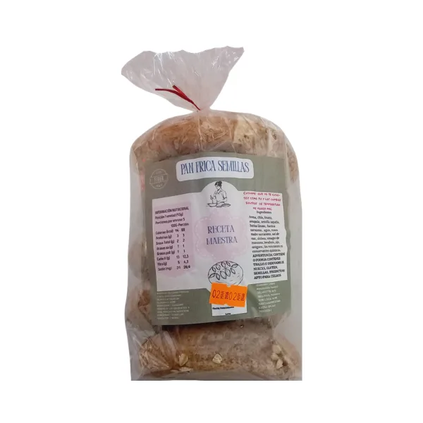 Pan Frica Semillas (5u) Receta Maestra