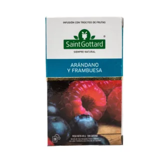 Infusión Arándano Frambuesa (20b) Saint Gottard