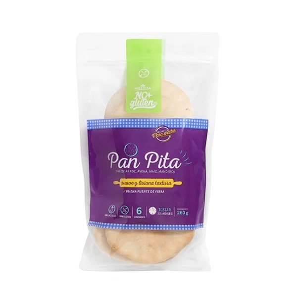 Pan pita sin gluten (260g) No+gluten