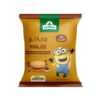 Alfajor de Manjar (40g) Nutrisa