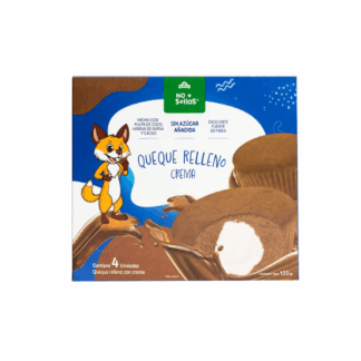 Queque relleno Crema (4u) Nutrisa