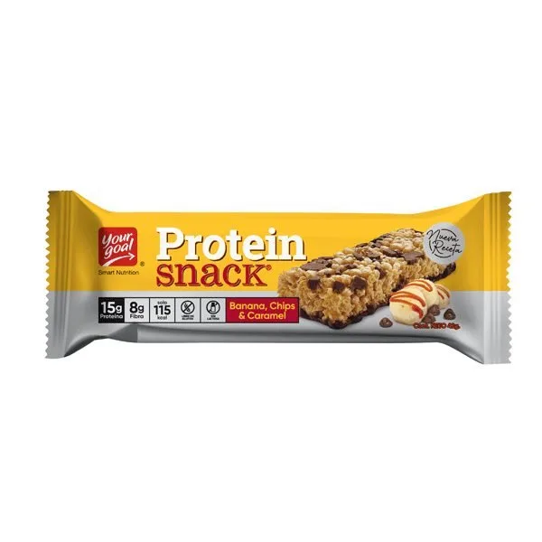 Barra Protein Snack Banana, Chips & Caramel (42g) Yourgoal