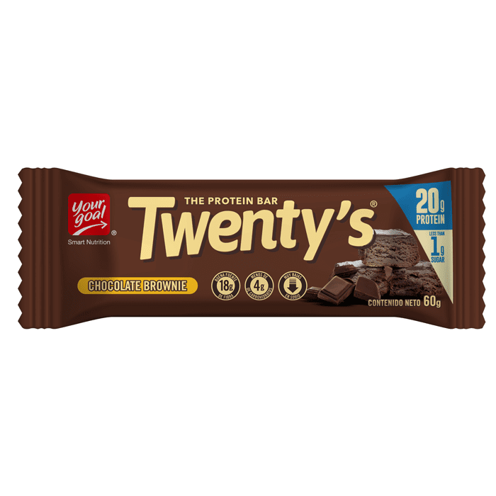 Twenty´s Chocolate Brownie (60g) Yourgoal