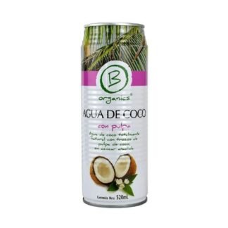 Agua de Coco Con Pulpa (520ml) B Organics