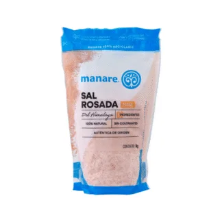 Sal rosada fina (1kg) Manare