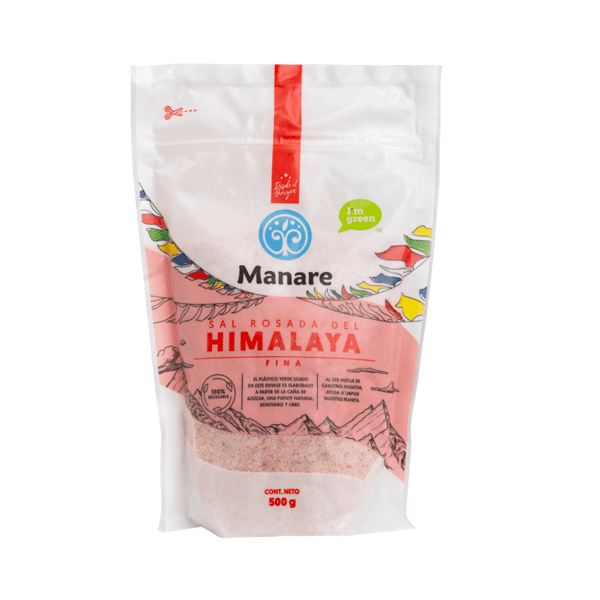 Sal rosada fina (500g) Manare