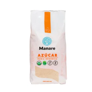 Azúcar Rubia Orgánica (1Kg) Manare