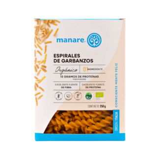 Espirales de garbanzos (250g) Manare