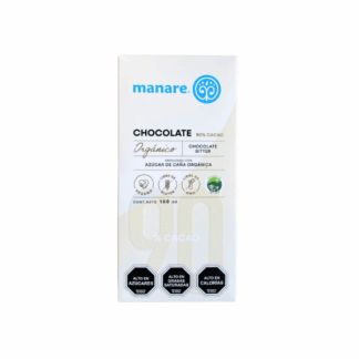 Barra de Chocolate 90% cacao (100g) Manare