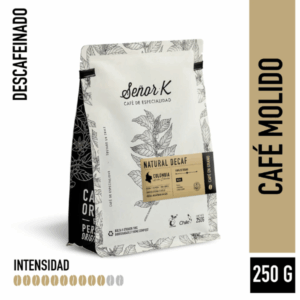 Café Descafeinado Molido (250g) Señor K