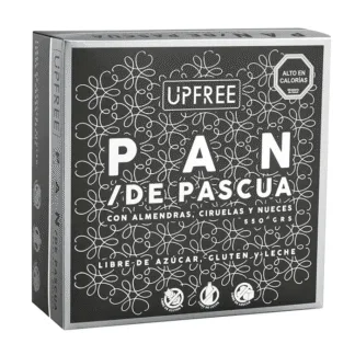 Pan de pascua sin gluten y sin azúcar (550g) UPFREE
