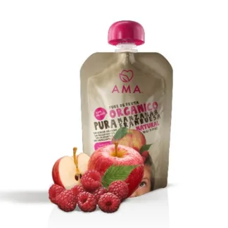Puré Manzana Frambuesa (90g) AMA