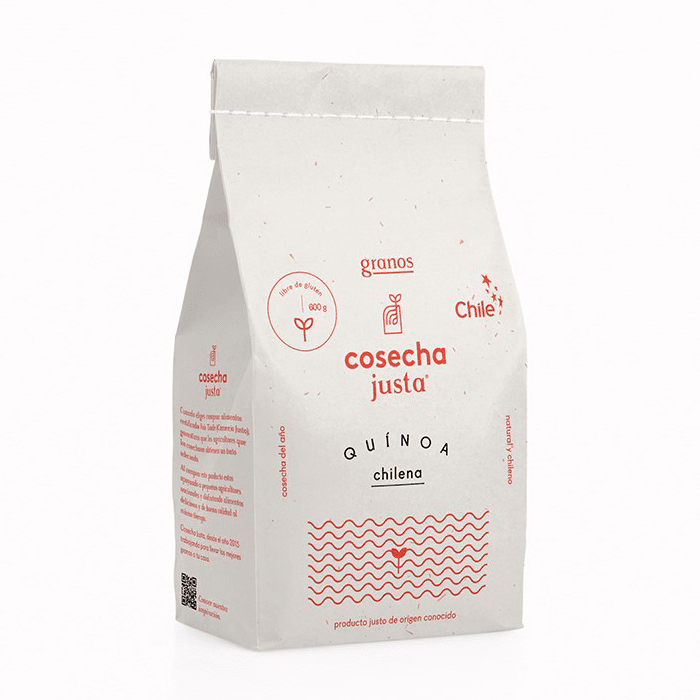 Quínoa Sin Gluten (600g) Cosecha Justa