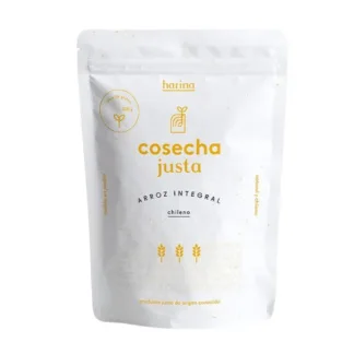 Harina de Arroz Integral Sin Gluten (500g) Cosecha Justa