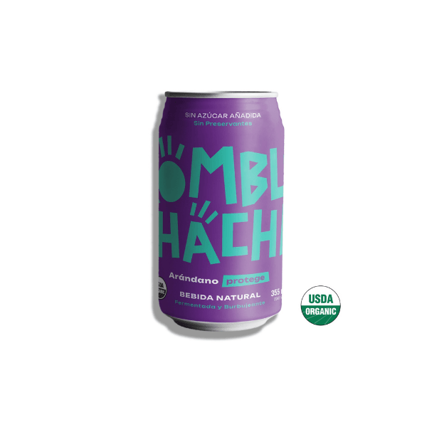 Kombucha Arándano (350ml) Kombuchacha