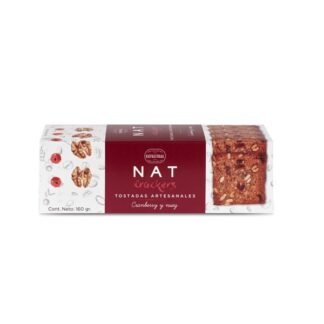 Galleta de Cranberry Nuez (160g) NAT