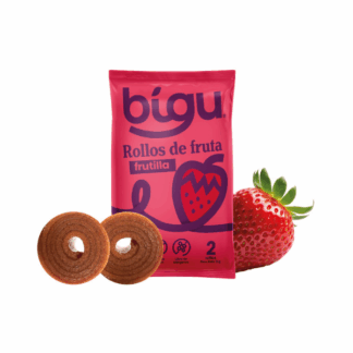Rollo de Fruta Frutilla (1u) Bigu