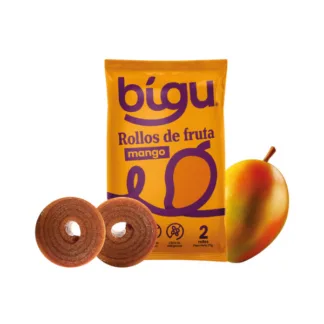 Rollo de Fruta Mango (1u) Bigu