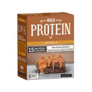Barra de proteína Caramelo (5x45g) Wild Foods