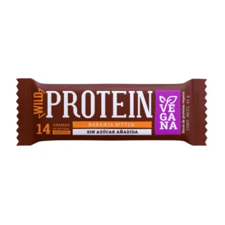 Barra de proteína Chocolate Naranja (45g) Wild Foods