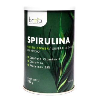 Spirulina en polvo (230g) Brota