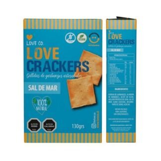 Crackers sal de mar (130g) Love Co