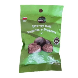 Energy ball vegana proteica (2u) Ketofree