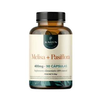 Melisa + Pasiflora 400mg (90Cap) Karün Life