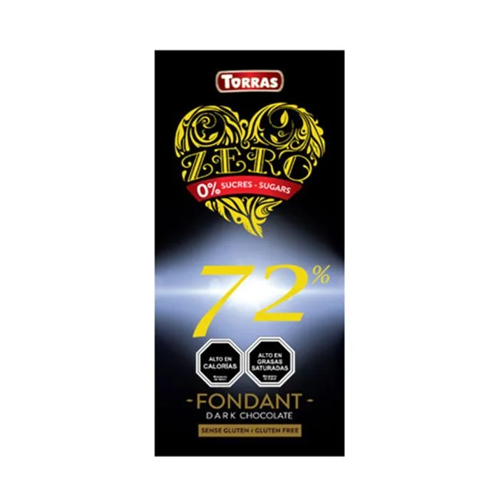 Chocolate 72% cacao (100g) Torras