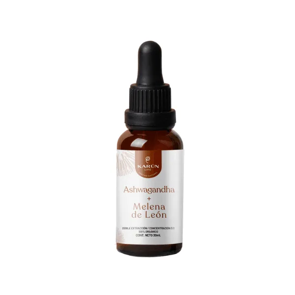 Ashwagandha + Melena de León (30ml) Karün Life