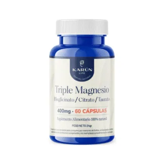 Triple Magnesio 400mg (60Cap) Karün Life