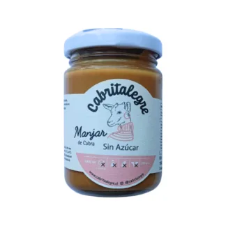 Manjar de Cabra Sin Azúcar (160g) Cabritalegre