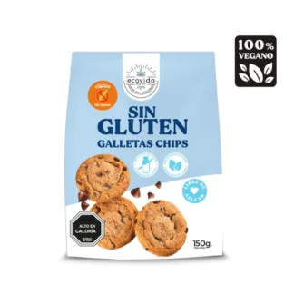 Galletas Chips Sin gluten (150g) Ecovida