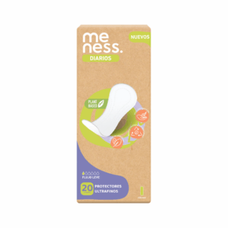 Protectores Diarios Ultra Delgados (20u) Meness