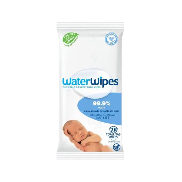 Toallitas húmedas (28u) Water Wipes