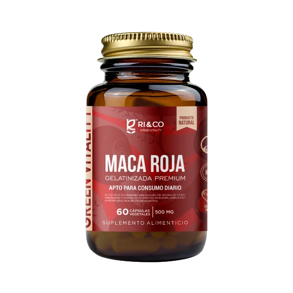Maca Roja 500mg (60Cap) Ri&Co