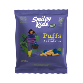 Puffs Arándanos (1u) Smiley Kids