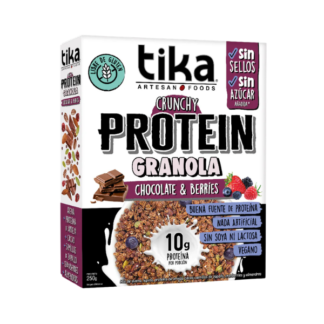 Granola Proteica Chocolate & Berries (250g) Tika