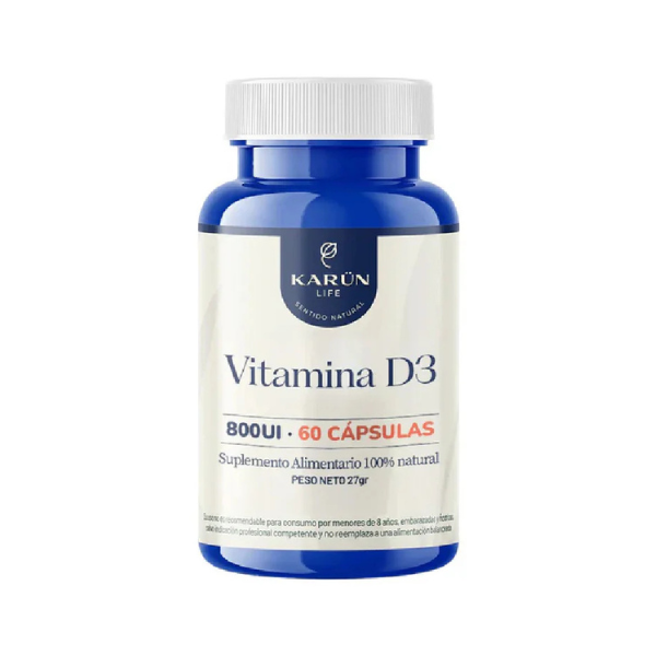 Vitamina D3 800UI (60c) Karün Life