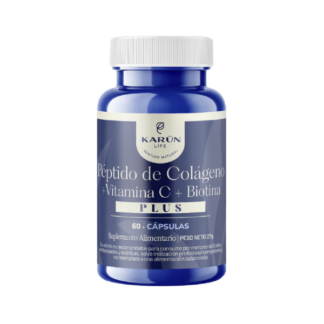 Péptidos de Colágeno + Biotina + Vit. C Plus (60c) Karün Life