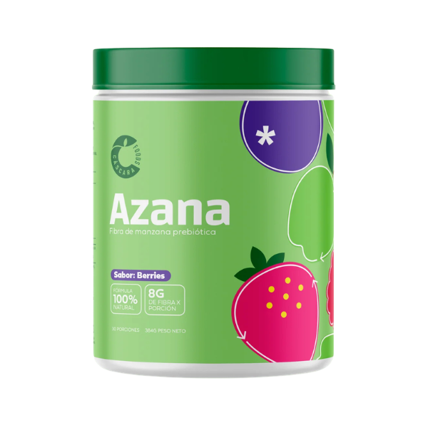Azana Berries Fibra de Manzana (384g) Cáscara Foods