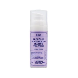 Crema Facial Propóleo Niacinamida Matico Tea Tree (50ml) Apícola del Alba