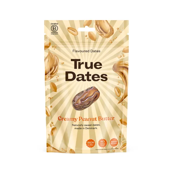 True Dates Creamy Peanut Butter (100g) True Co.