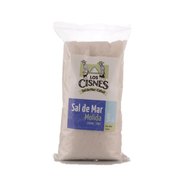 Sal de Mar Cáhuil Molida (500g) Los Cisnes