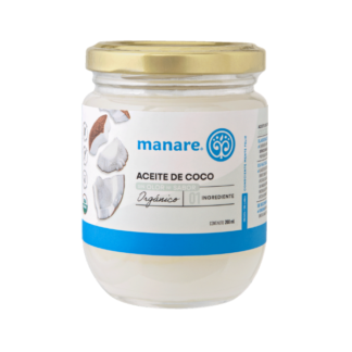 Aceite de coco sin olor y sin sabor (200ml) Manare