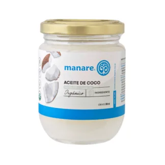 Aceite de coco sin olor y sin sabor (200ml) Manare