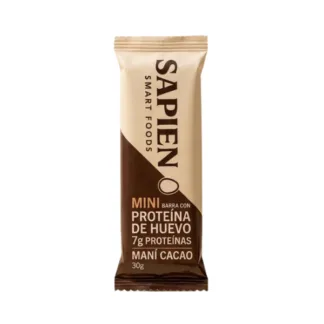 Barra de Proteína Maní Cacao (30g) Sapien